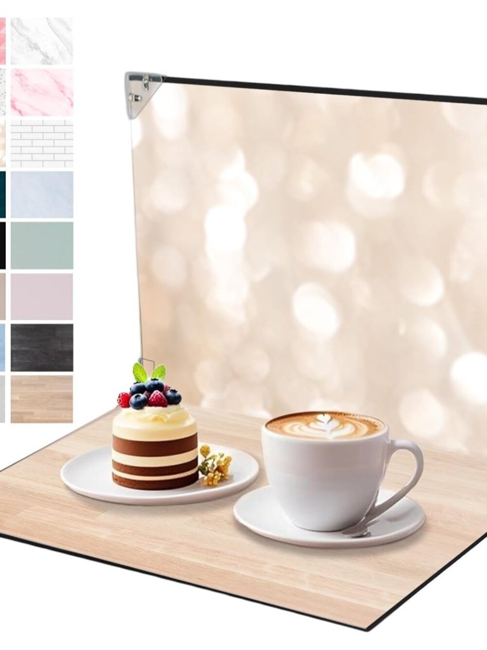 Product Photography Backdrops, 8PCS 16Patterns Photo Backdrop Board